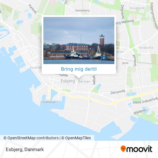 Esbjerg kort