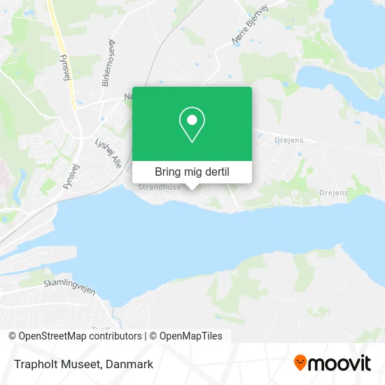 Trapholt Museet kort