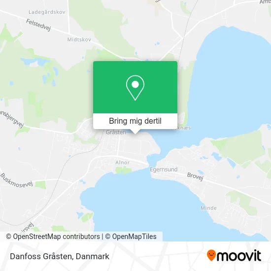 Danfoss Gråsten kort