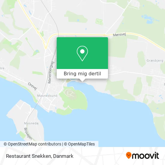 Restaurant Snekken kort