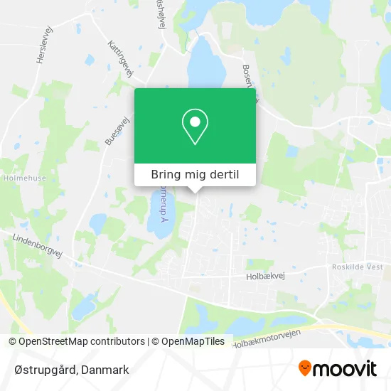Østrupgård kort