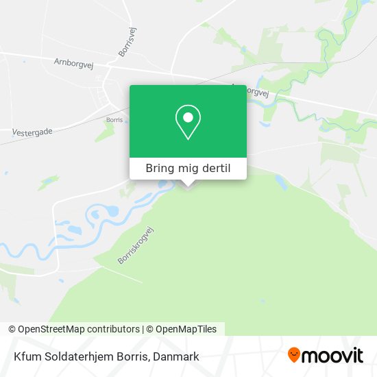 Kfum Soldaterhjem Borris kort