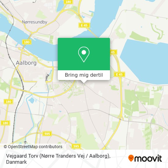 Vejgaard Torv (Nørre Tranders Vej / Aalborg) kort