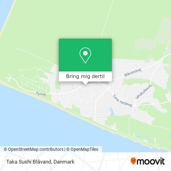 Taka Sushi Blåvand kort
