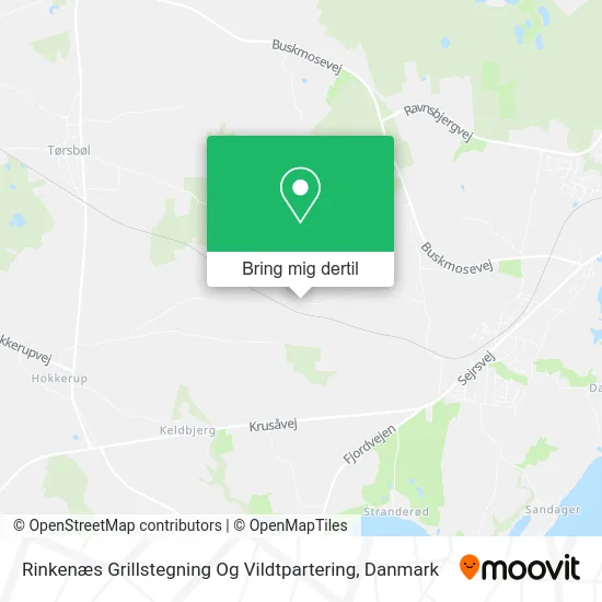 Rinkenæs Grillstegning Og Vildtpartering kort