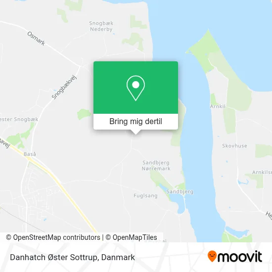 Danhatch Øster Sottrup kort