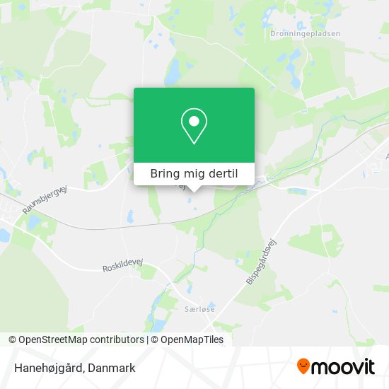 Hanehøjgård kort