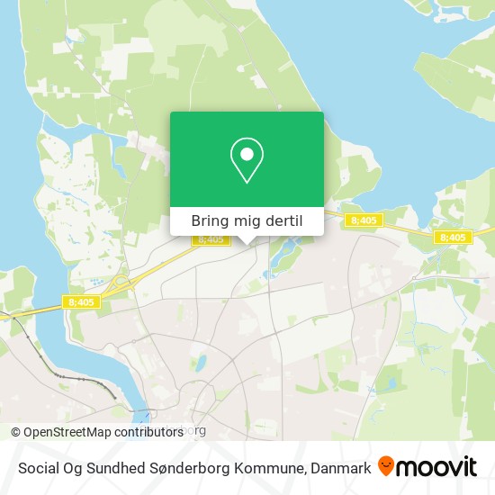 Social Og Sundhed Sønderborg Kommune kort