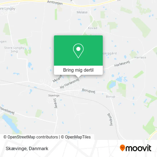 Skævinge kort