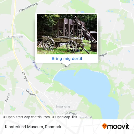 Klosterlund Museum kort