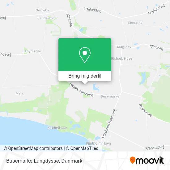 Busemarke Langdysse kort