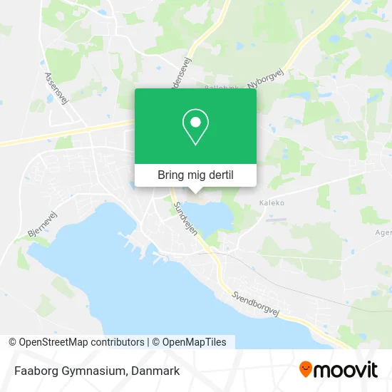 Faaborg Gymnasium kort