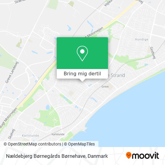 Nældebjerg Børnegårds Børnehave kort