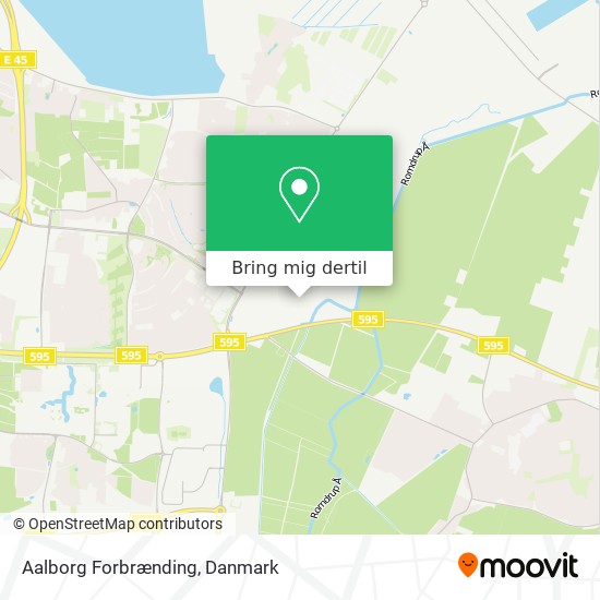 Aalborg Forbrænding kort