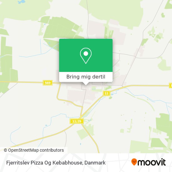 Fjerritslev Pizza Og Kebabhouse kort