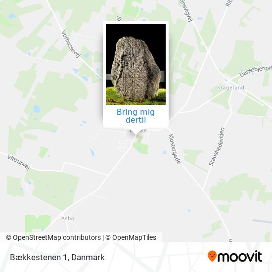 Bækkestenen 1 kort