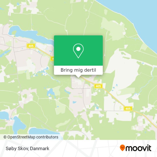 Søby Skov kort