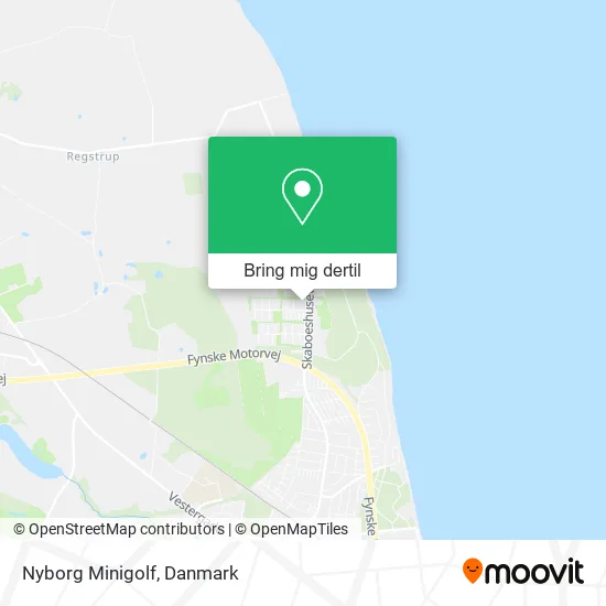 Nyborg Minigolf kort