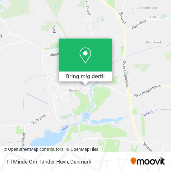 Til Minde Om Tønder Havn kort