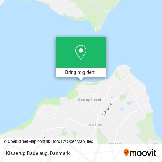 Kisserup Bådelaug kort