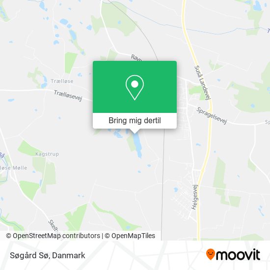 Søgård Sø kort