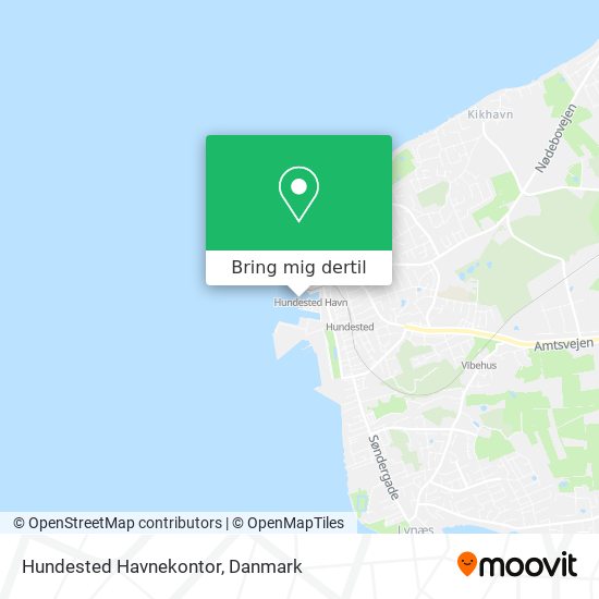 Hundested Havnekontor kort