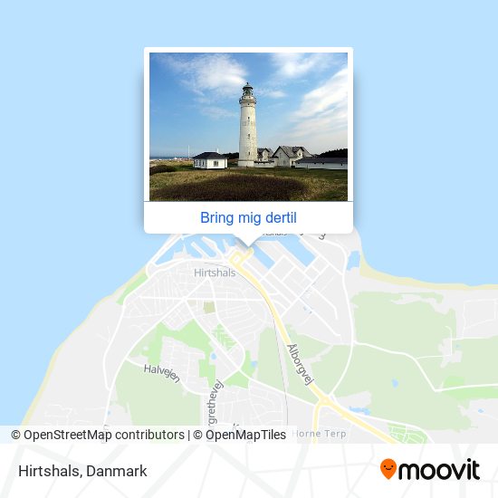 Hirtshals kort