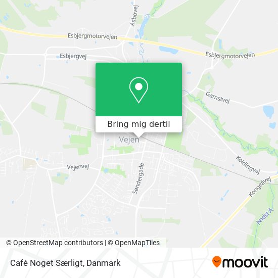 Café Noget Særligt kort