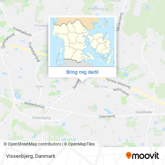 Vissenbjerg kort