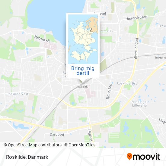 Roskilde kort