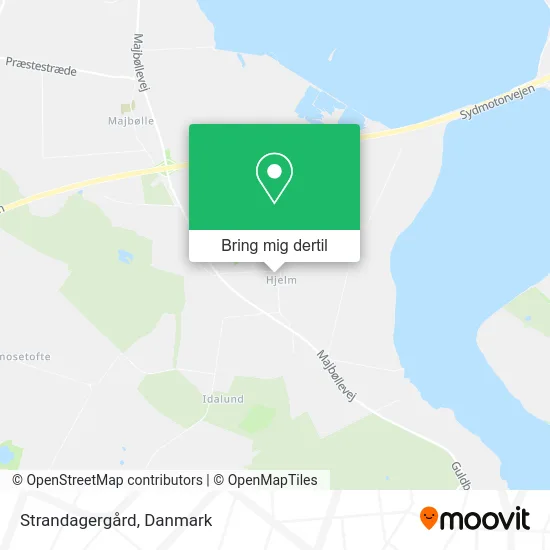 Strandagergård kort