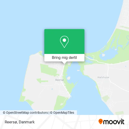 Reersø kort