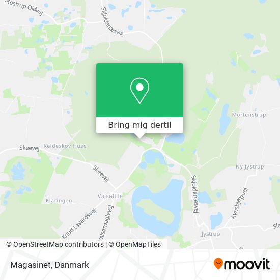 Magasinet kort