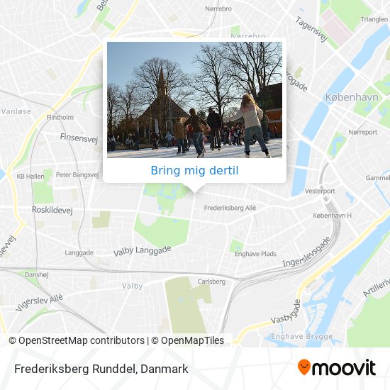 Frederiksberg Runddel kort