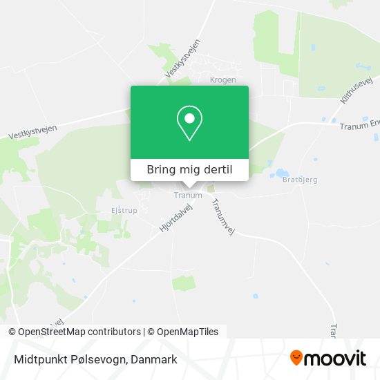Midtpunkt Pølsevogn kort