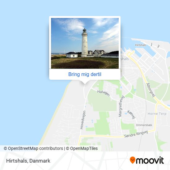 Hirtshals kort