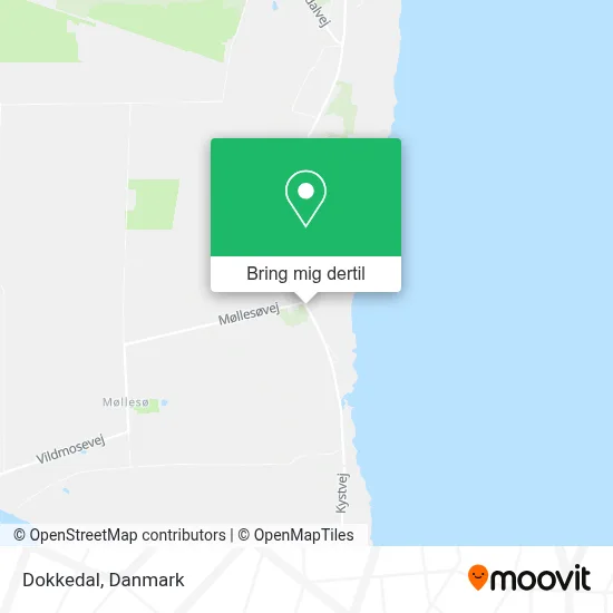 Dokkedal kort
