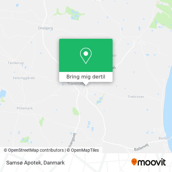 Samsø Apotek kort