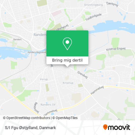 S/I Fgu Østjylland kort