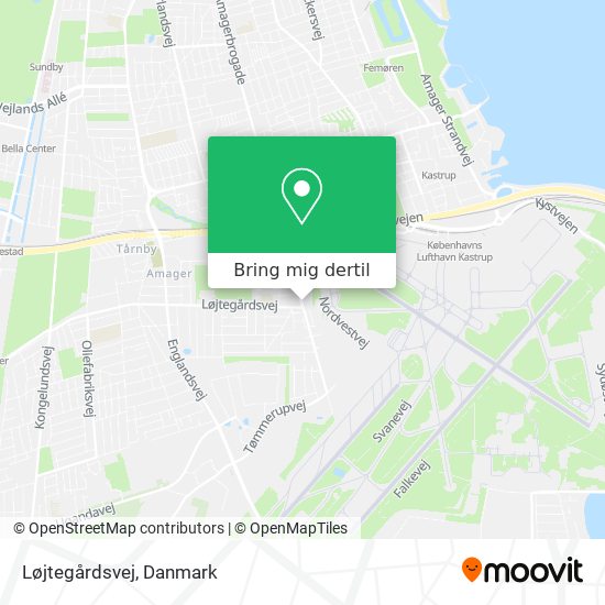 Løjtegårdsvej kort