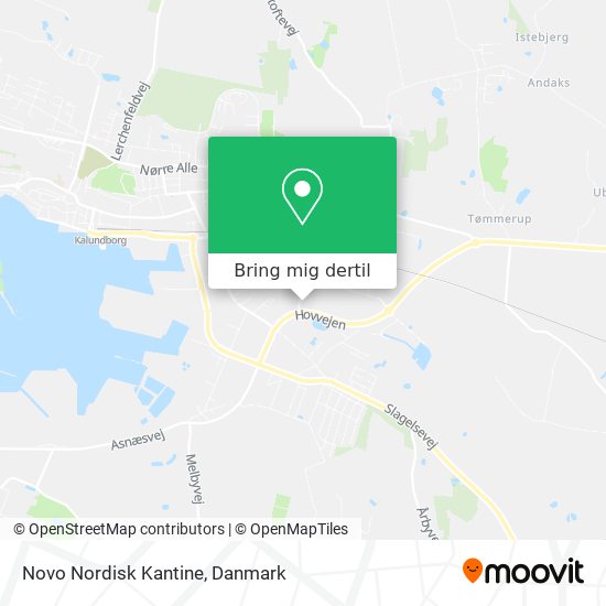 Novo Nordisk Kantine kort