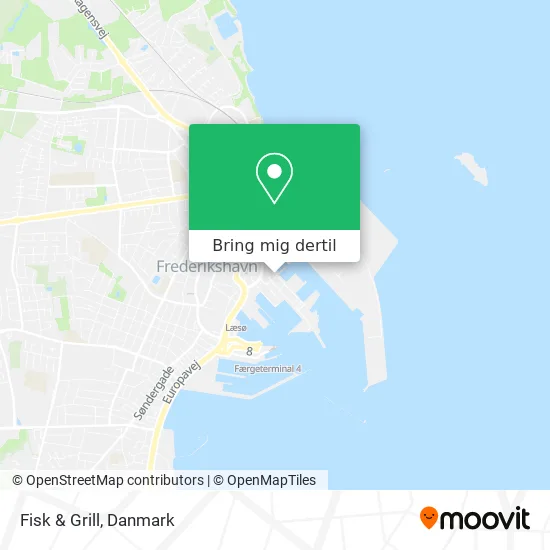 Fisk & Grill kort