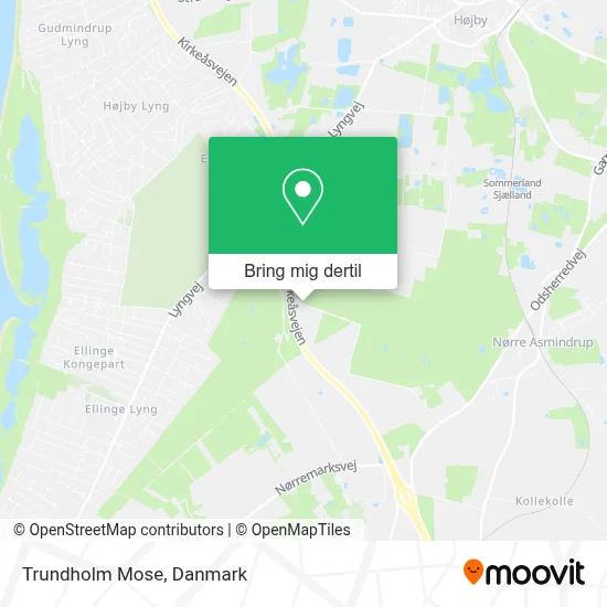Trundholm Mose kort