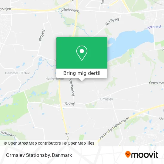 Ormslev Stationsby kort