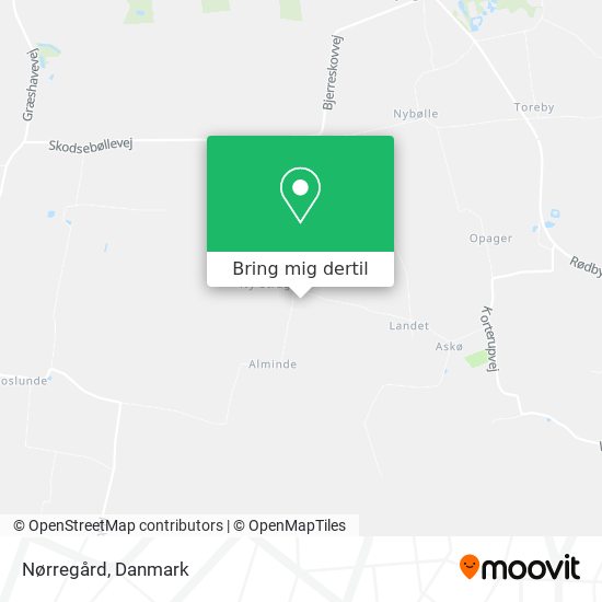 Nørregård kort
