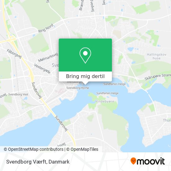 Svendborg Værft kort