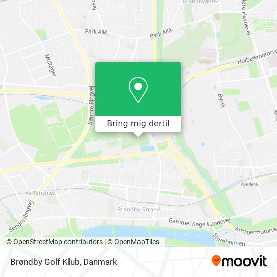 Brøndby Golf Klub kort