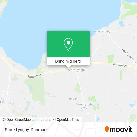 Store Lyngby kort