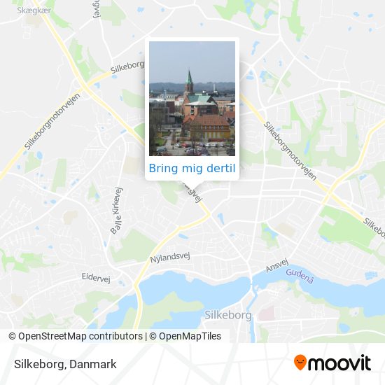 Silkeborg kort