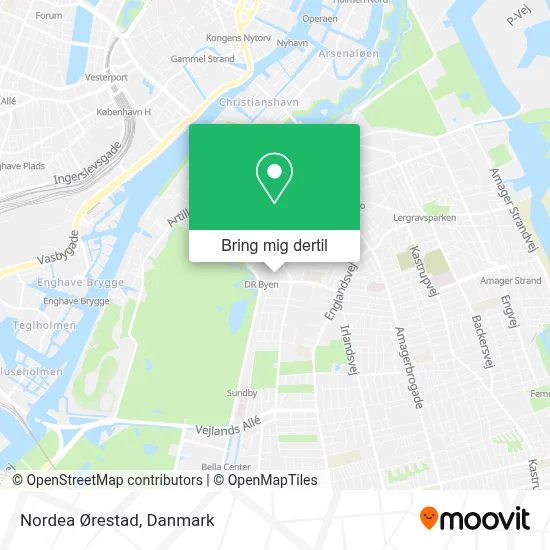 Nordea Ørestad kort